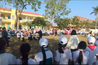 NGÀY HỘI THỂ THAO CHÀO MỪNG NGÀY 22/12. LAN TỎA TINH THẦN YÊU NƯỚC, BIẾT ƠN RÈN LUYỆN THỂ CHẤT TẠI TRƯỜNG TIỂU HỌC NGHĨA THÀNH